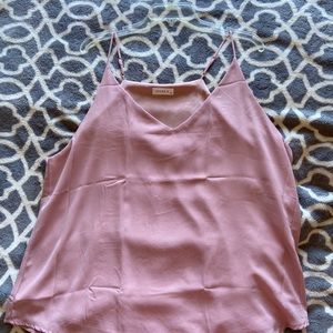 Never worn pink camisole top